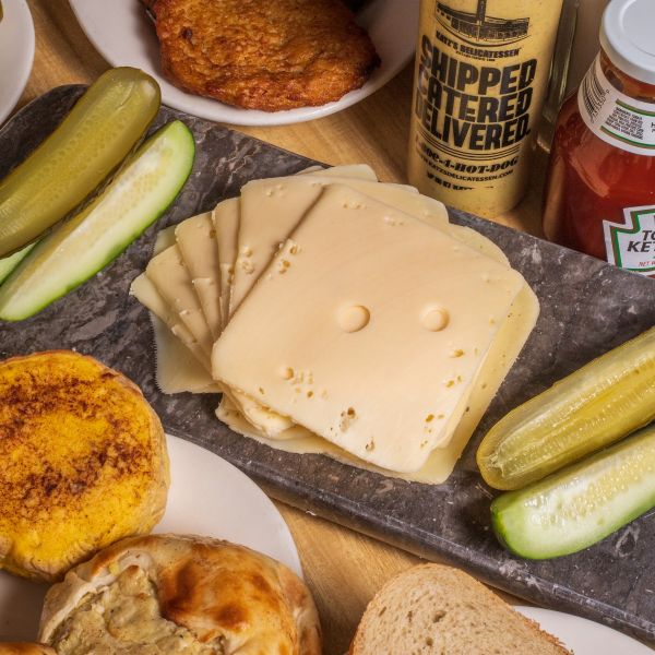 Rye, Mustard, and NY Bagels Shipped, Catered & Delivered